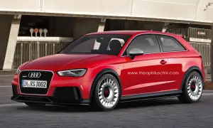 Audi RS3 Coupé render