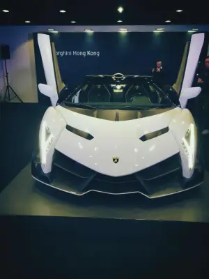 Lamborghini Veneno Roadster (White) - 9