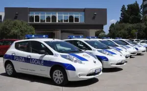Nissan Leaf - Polizia locale Cagliari - 3