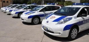 Nissan Leaf - Polizia locale Cagliari - 4