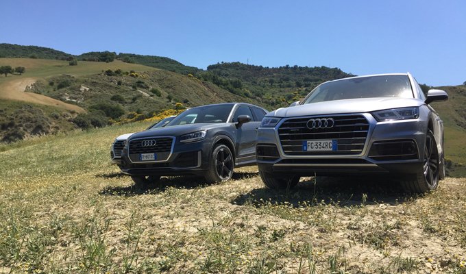 Audi Q Experience: tra il calore dell'asfalto e il profumo campestre del  Sud [TEST DRIVE]