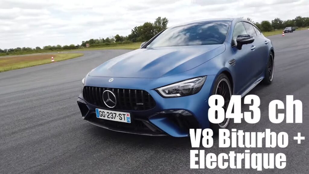 Mercedes-AMG GT 63 S E Performance: ecco come va in pista [VIDEO]