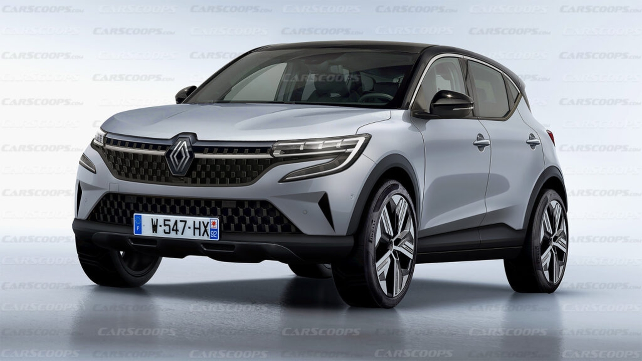 Renault Captur 2024 tutto quello che sappiamo sul nuovo restyling [RENDER]