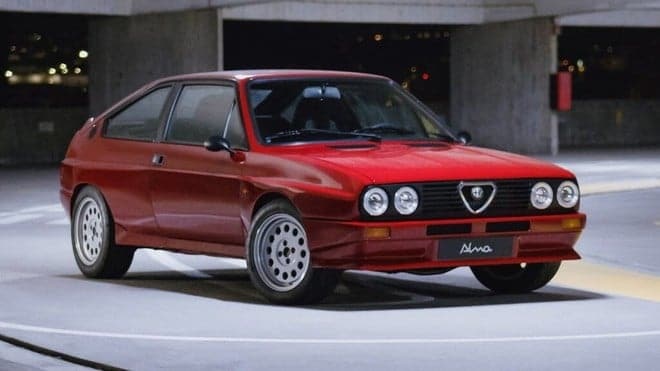 Restomod Alfa Romeo Alfasud Sprint: un tributo alla Sprint 6C