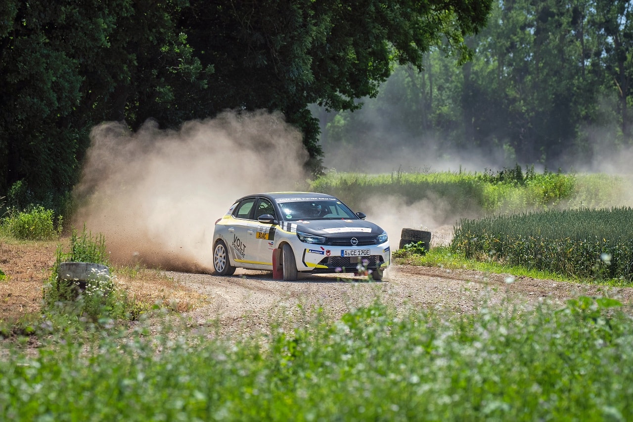 ADAC Opel Electric Rally Cup: la sostenibilità al primo posto