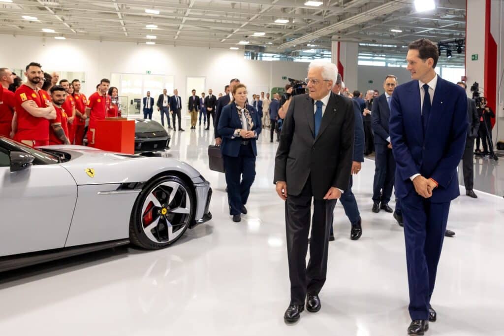 John Elkann: “Ferrari, opere d’arte. Il futuro è elettrico”
