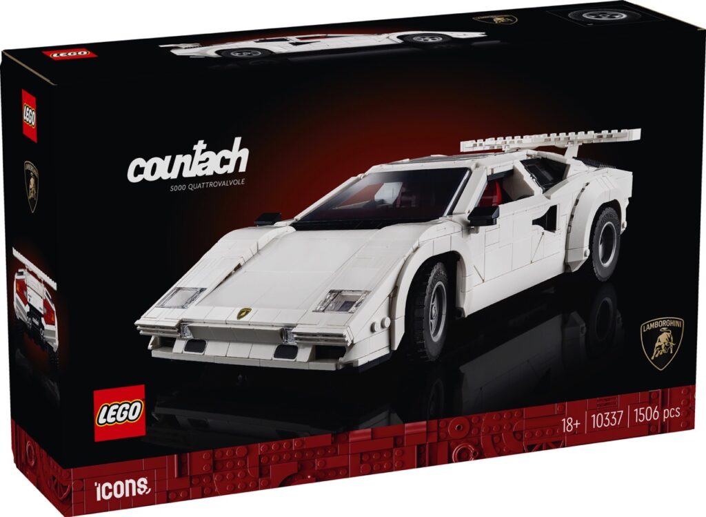 Lamborghini Countach 5000 Quattrovalvole: arriva il set Lego [FOTO]