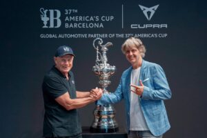 Cupra: il trofeo dell’America’s Cup è arrivato a Barcellona